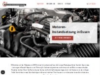 Website Screenshot MIE Motoreninstandsetzung Essen Heinz, Lubos, Nendza GbR