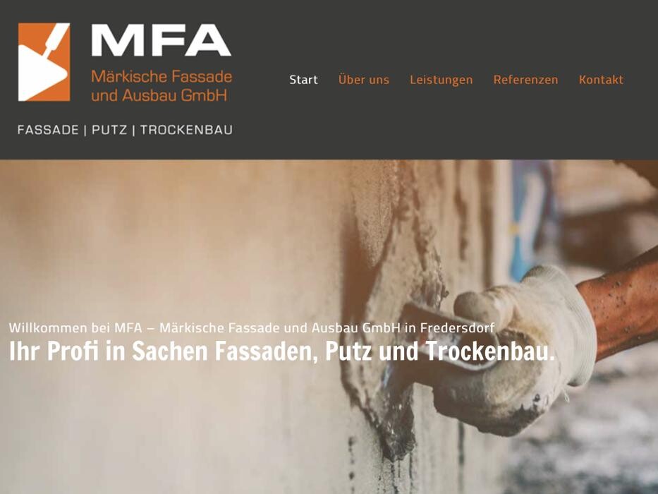 Bilder MFA Märkische Fassade und Ausbau GmbH - Bauunternehmen in Fredersdorf