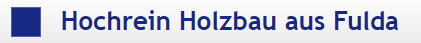 Hochrein Holzbau Logo