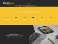 Screenshot for http://www.blacksheep-werbeagentur.de