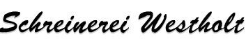 Schreinerei Westholt Logo