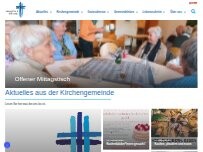 Website Screenshot Johanneskirche Büttgen - Evangelische Kirchengemeinde in Kaarst