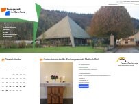 Website Screenshot Evangelische Kirche Perl