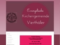 Website Kirche St. Moritz in Oberdiebach - Evangelische Kirchengemeinde Vierthäler