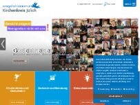 Website Screenshot Friedenskirche - Evangelische Friedenskirchengemeinde Krefeld