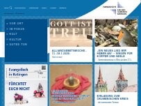 Website Screenshot Stadtkirche - Evangelische Kirchengemeinde Ratingen