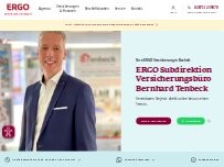 Website Screenshot ERGO Versicherung Versicherungsbüro Bernhard Tenbeck