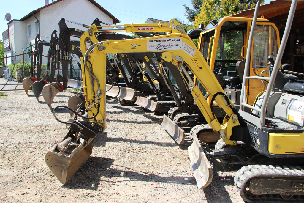 Bilder Baumaschinen - Mietpark Heinz Heyeckhaus Baumaschinenvermietung