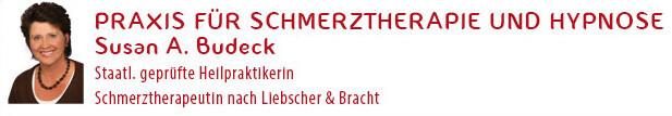 Praxis für Schmerztherapie und Hypnose / Susan A. Budeck Logo