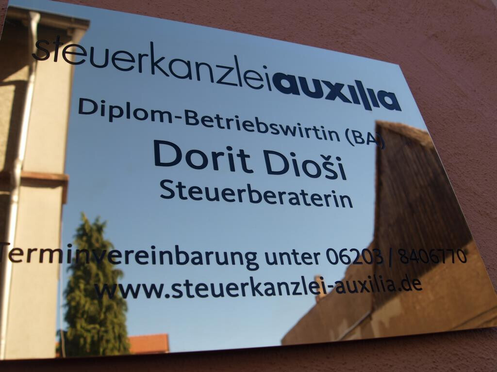 Bilder Steuerkanzlei Auxilia Dorit Dioši Steuerberaterin