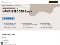 Website Screenshot MFG Fussboden GmbH