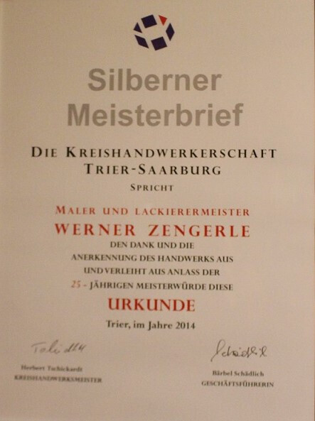Bilder Werner Zengerle Malermeister