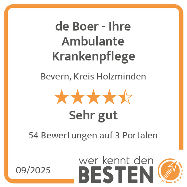 Bilder de Boer - Ihre Ambulante Krankenpflege