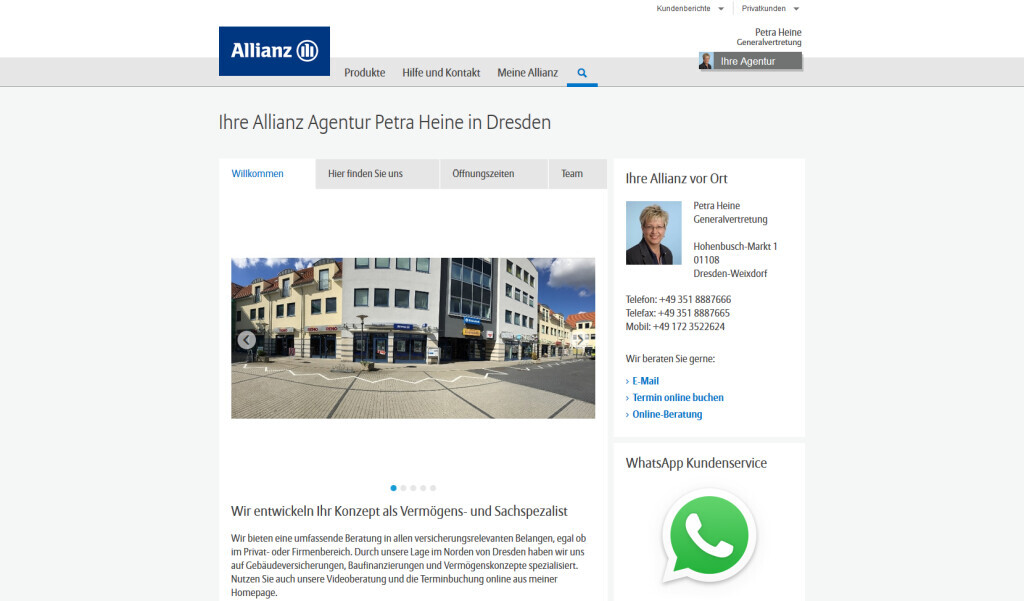 Bilder Allianz-Agentur Petra Heine