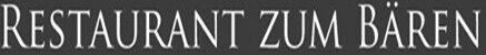 Restaurant Zum Bären - Norsingen Logo