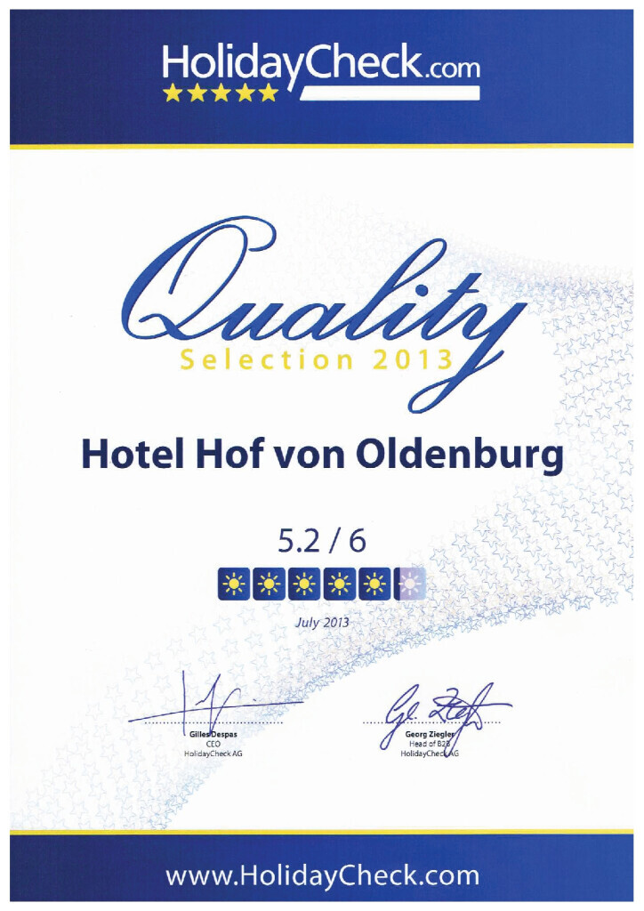Bilder Hotel Garni Hof von Oldenburg