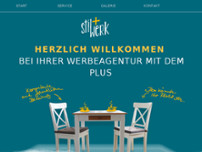 stil + werk website screenshot