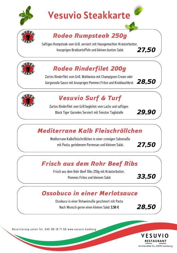 Bilder VESUVIO Hamburg