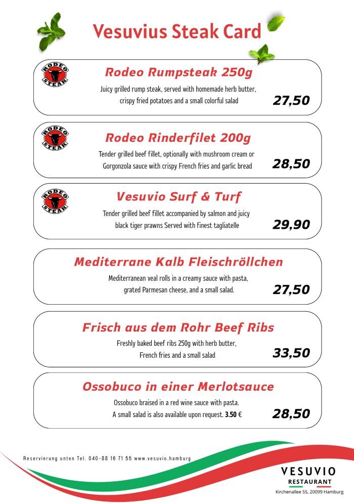 Bilder VESUVIO Hamburg