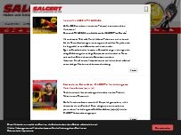 Website Screenshot Salgert Arbeitsbühnen und Gabelstapler GmbH