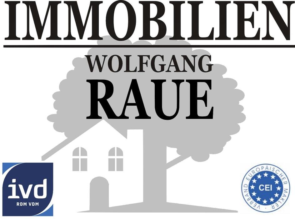 Immobilien Raue (Ehrenmitglied im IVD) Logo