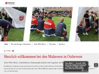 Website Screenshot Malteser Hilfsdienst