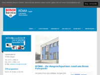 Röma GmbH website screenshot