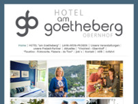 Screenshot for http://www.hotel-am-goetheberg.de