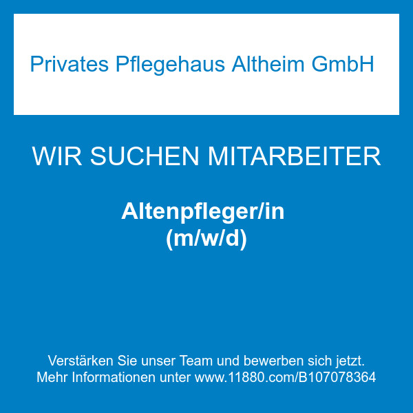 Bilder Privates Pflegehaus Altheim GmbH
