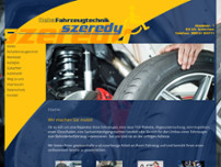 Auto Szeredy website screenshot