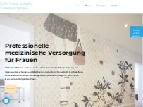 Website Screenshot Götz-Frank Schäfer Frauenarztpraxis
