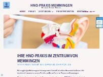 Website Screenshot Dr. med. Bernd Zettler