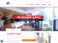 Website Screenshot BS KAMINE & BAU