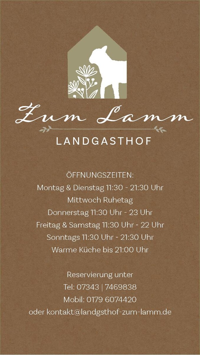 Bilder Landgasthof Zum Lamm