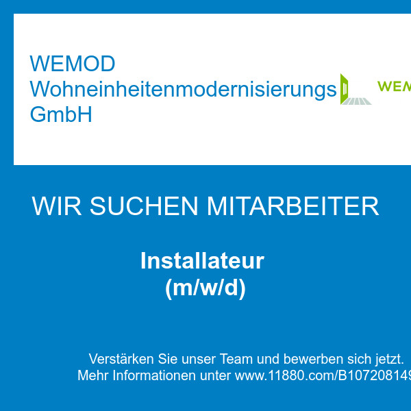 Bilder WEMOD Wohneinheitenmodernisierungs GmbH
