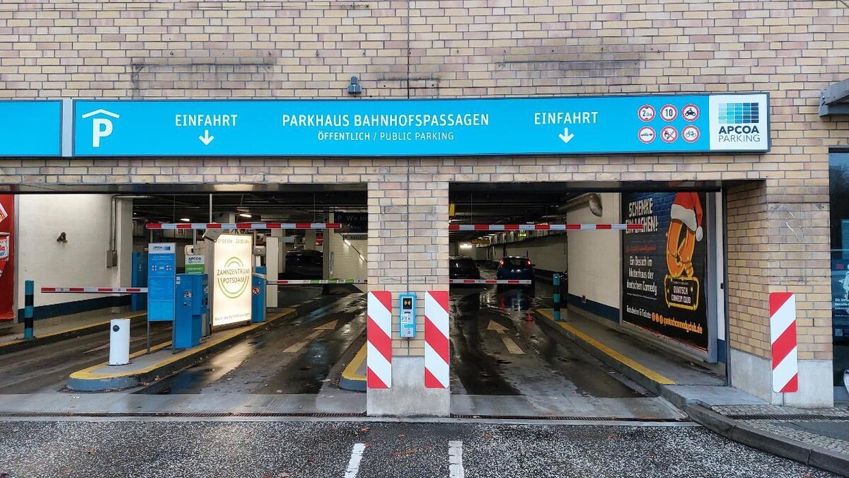 Bilder Parkhaus 1 Bahnhofspassagen APCOA