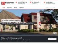 Website Screenshot Wenzel & Herzog GmbH