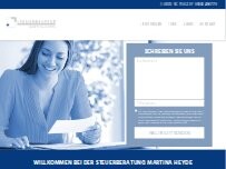 Website Screenshot Steuerberater Martina Heyde