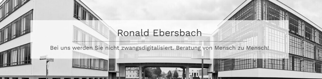 Bilder Ronald Ebersbach Steuerberater