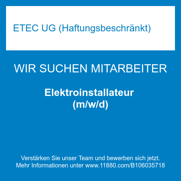 Bilder ETEC UG (Haftungsbeschränkt)
