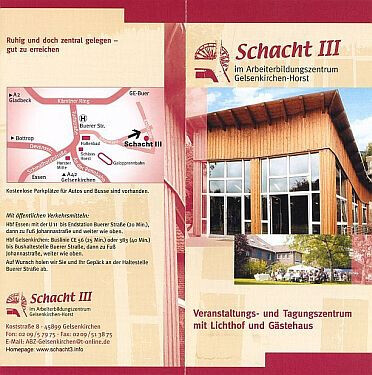 Bilder Schacht III/ABZ