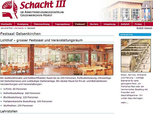 Bilder Schacht III/ABZ