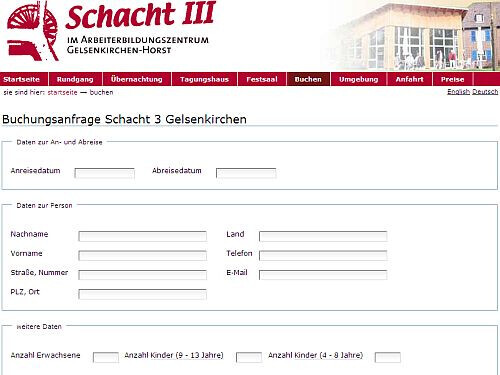 Bilder Schacht III/ABZ