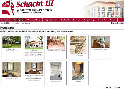 Bilder Schacht III/ABZ