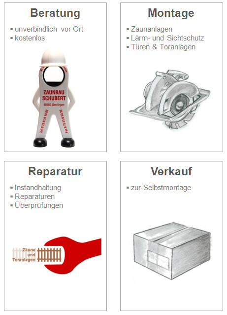 Bilder Zaunbau Schubert