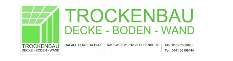 Trockenbau Ferrera Diaz Herr Rafael Ferrera Diaz Logo