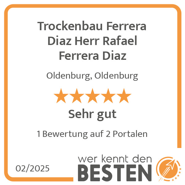 Bilder Trockenbau Ferrera Diaz Herr Rafael Ferrera Diaz