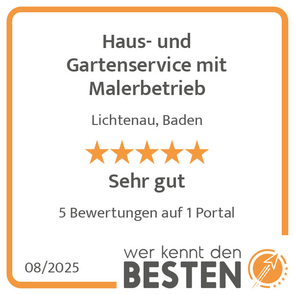 Bilder Haus- und Gartenservice mit Malerbetrieb