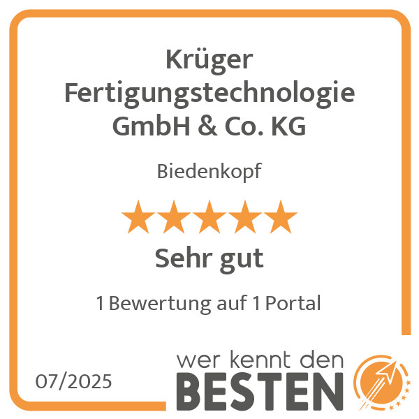 Bilder Krüger Fertigungstechnologie GmbH & Co. KG