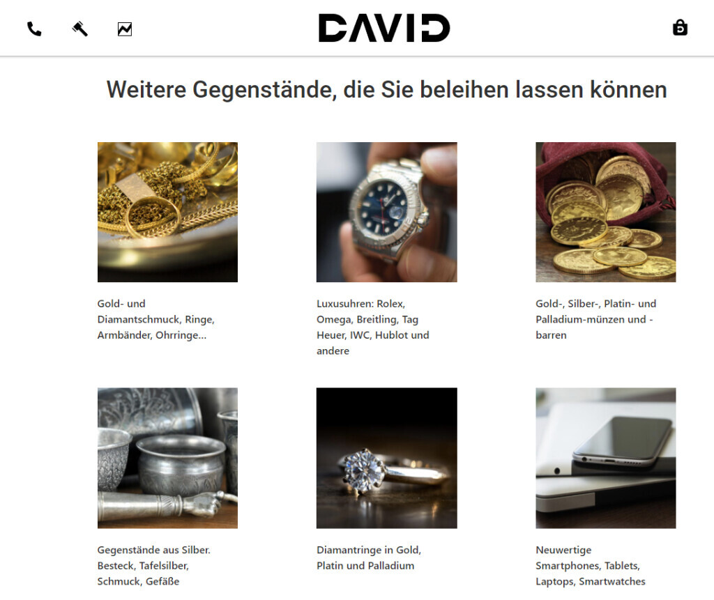 Bilder DAVID Juwelen & Werte GmbH